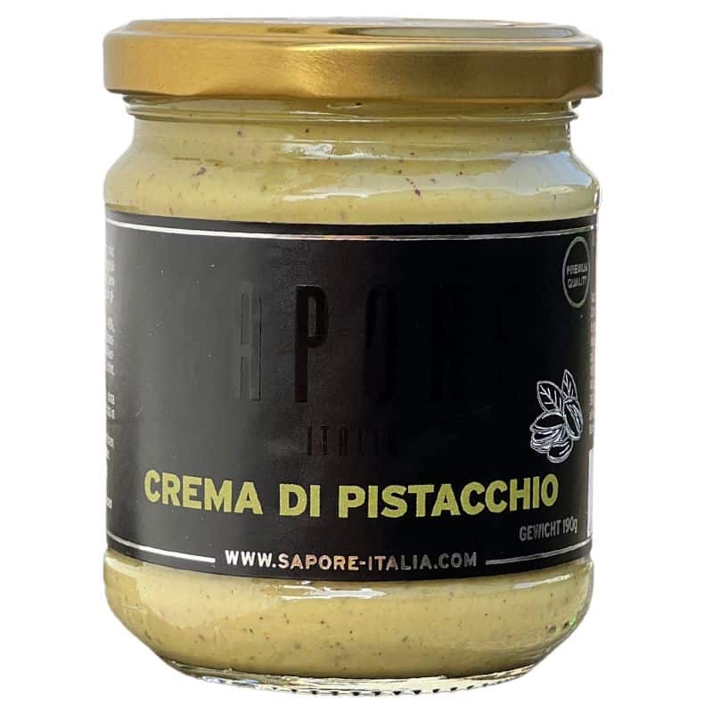 Pistachio cream from Sicily