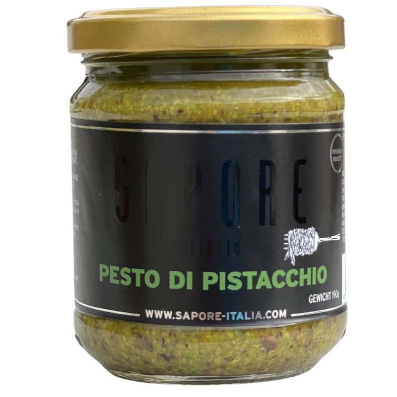 Pistachio pesto from Sicily