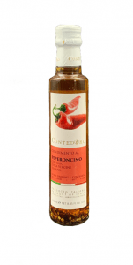 Virgin olive oil with chili