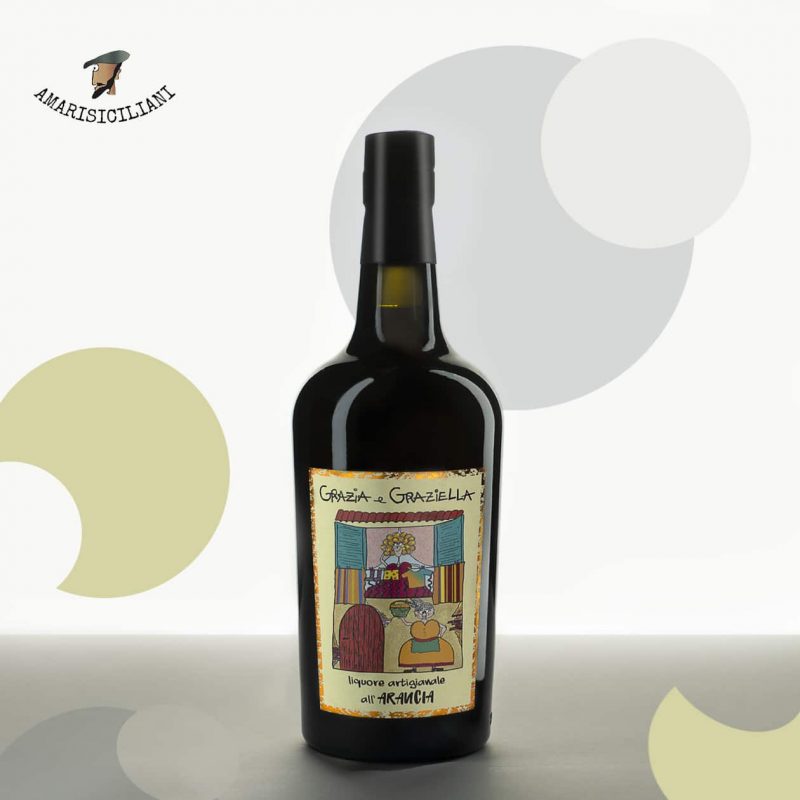 Sicilian orange liqueur “Grazia e Graziella”