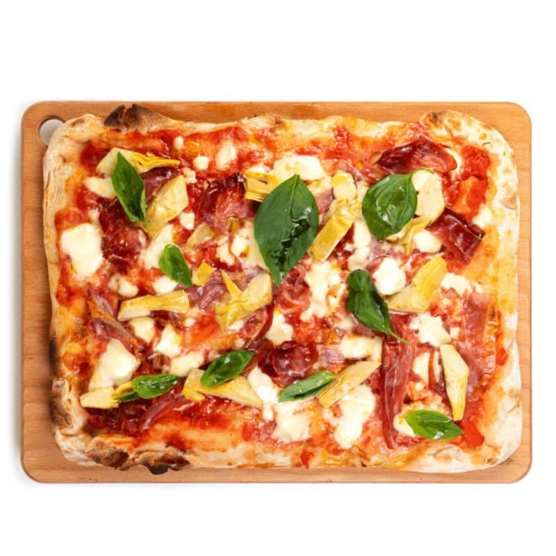 Pizzaboden Family vorgebacken 28×37 cm
